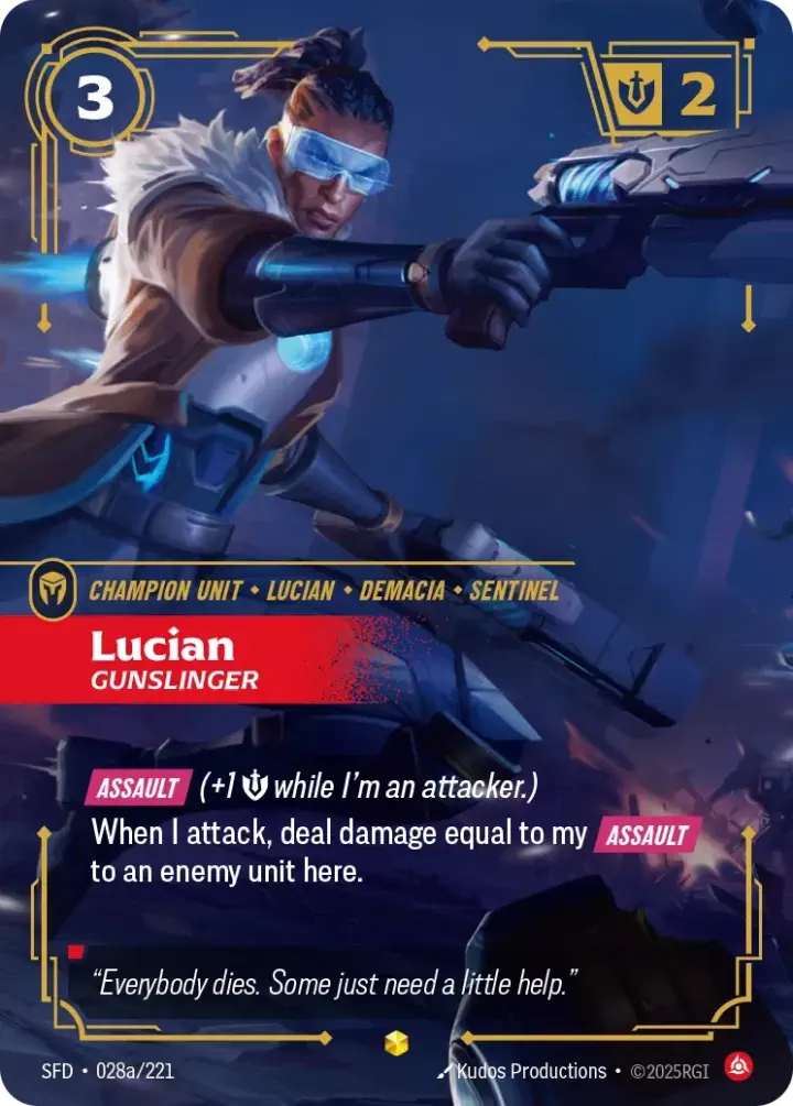 Lucian, Gunslinger (V.2 - Showcase)