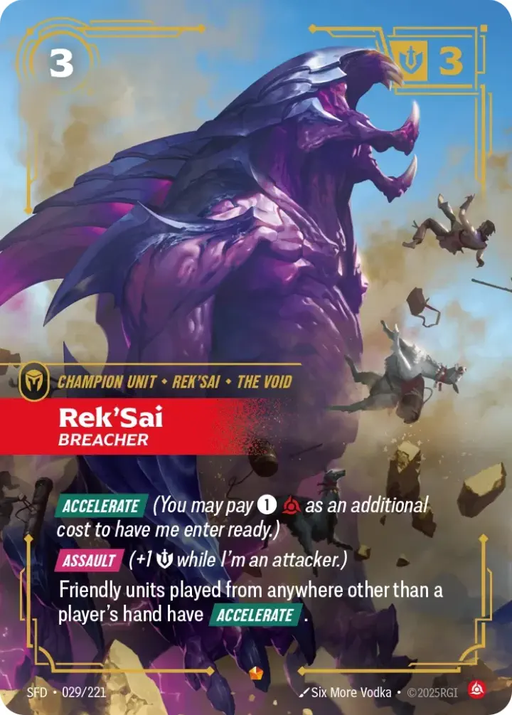 Rek'Sai, Breacher (V.1 - Epic)