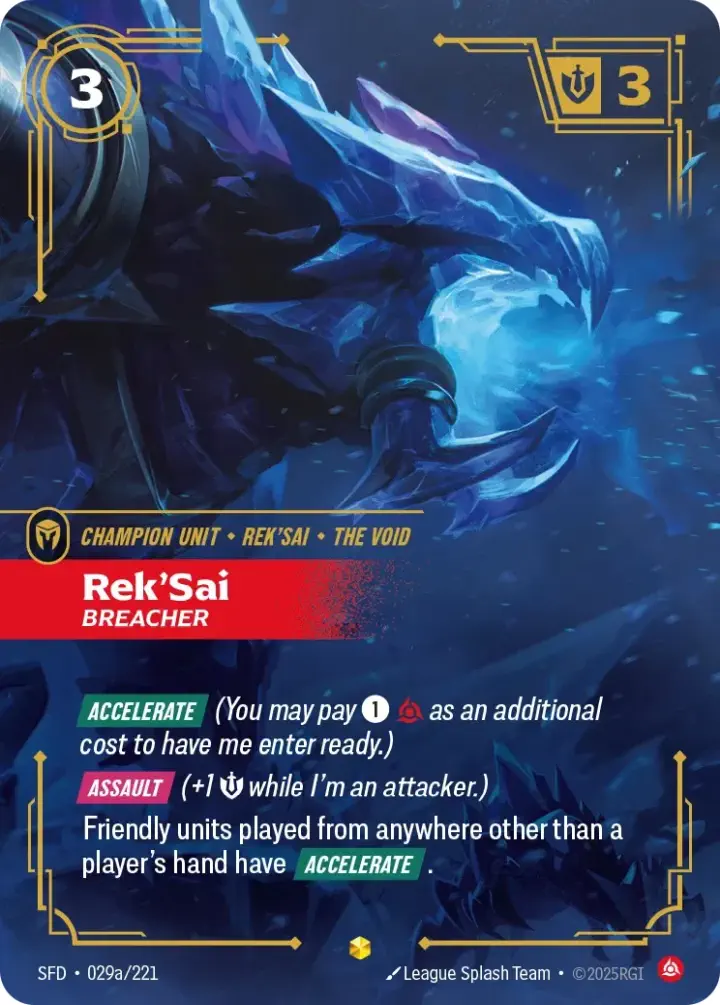 Rek'Sai, Breacher (V.2 - Showcase)