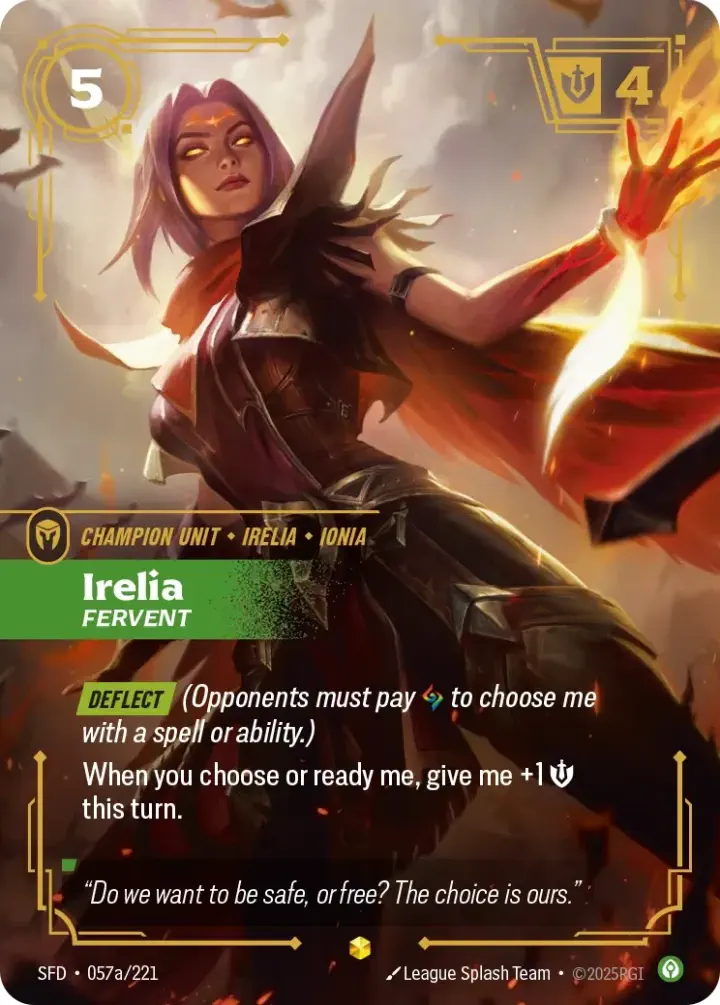 Irelia, Fervent (V.2 - Showcase)