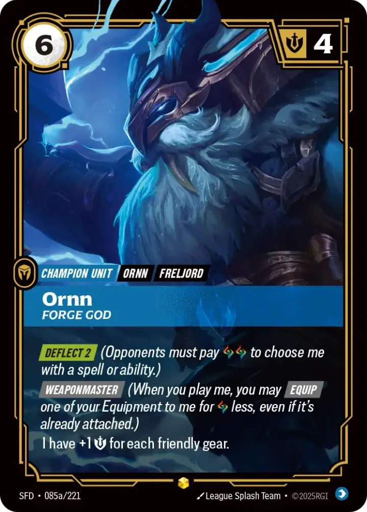 Ornn, Forge God (V.2 - Showcase)