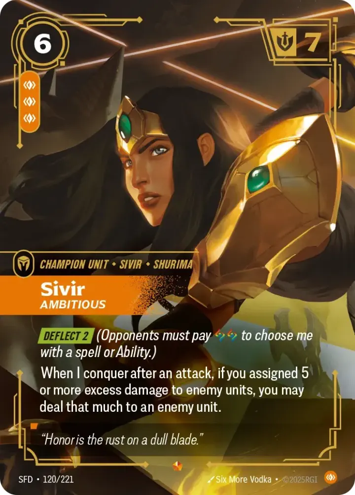 Sivir, Ambitious (V.1 - Epic)