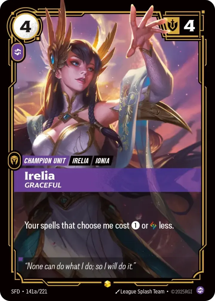 Irelia, Graceful (V.2 - Showcase)