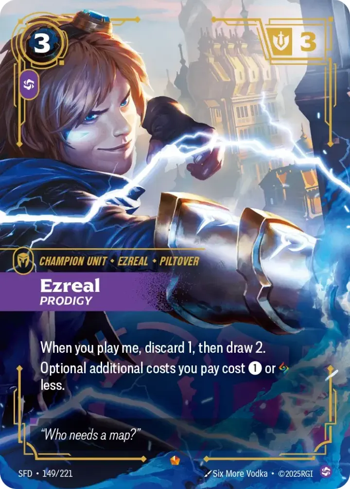 Ezreal, Prodigy (V.1 - Epic)