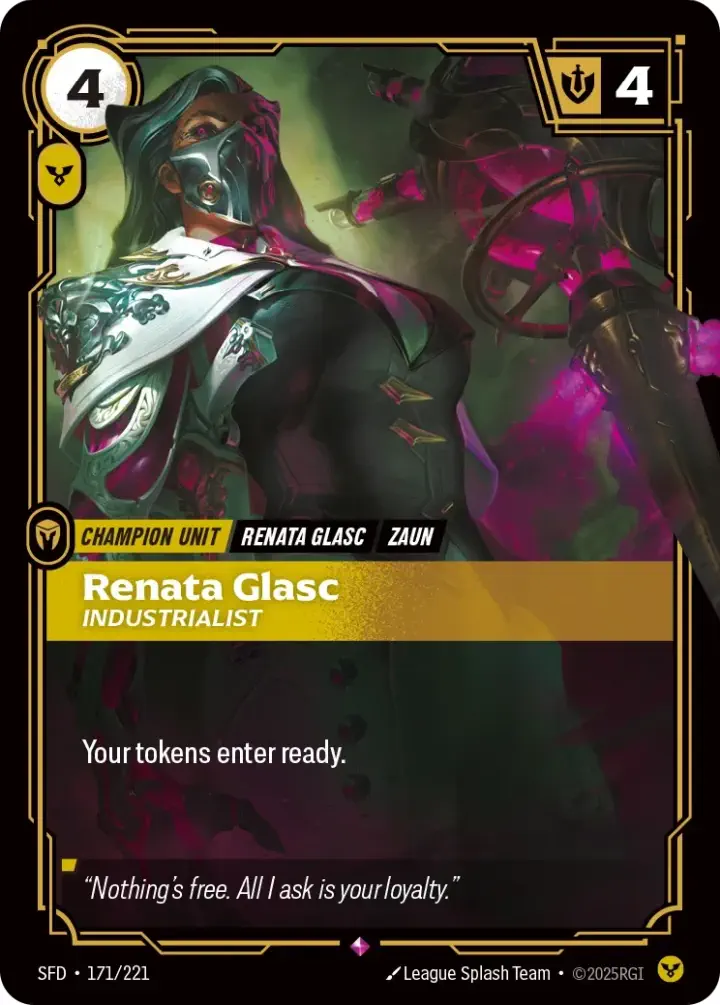 Renata Glasc, Industrialist (V.1 - Rare)