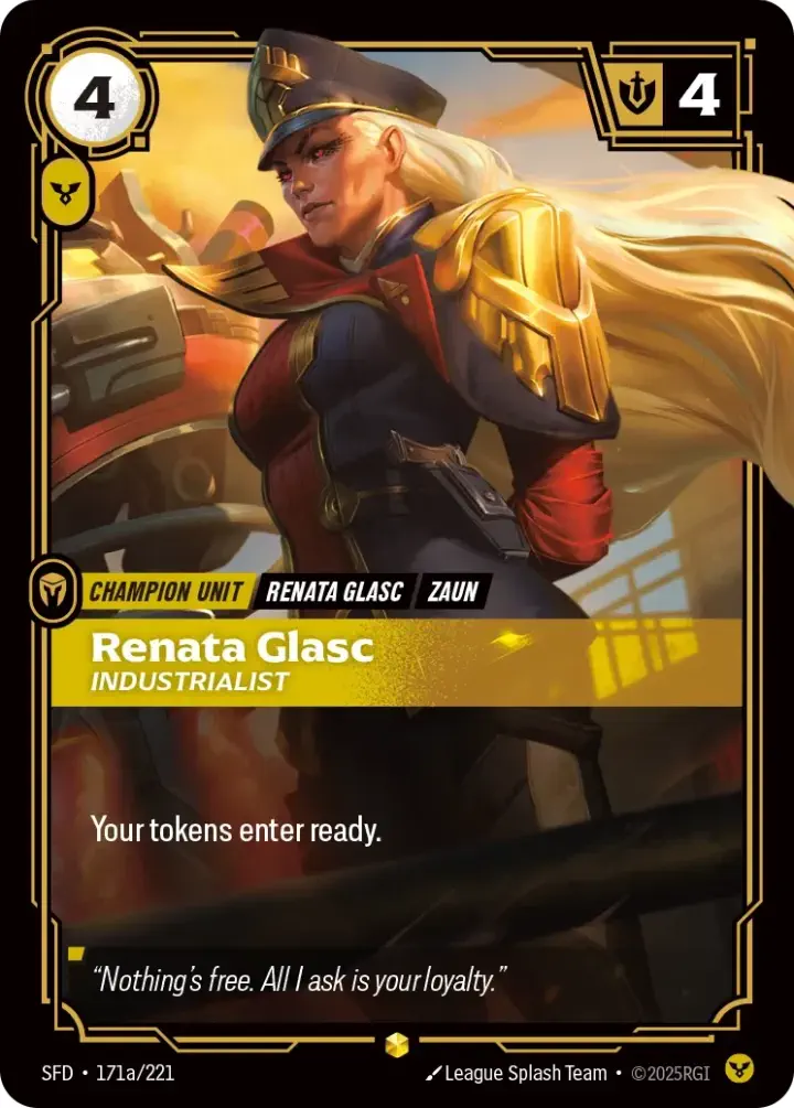 Renata Glasc, Industrialist (V.2 - Showcase)