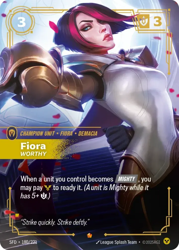 Fiora, Worthy (V.1 - Epic)