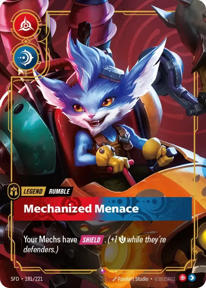 Rumble, Mechanized Menace (V.1 - Rare)