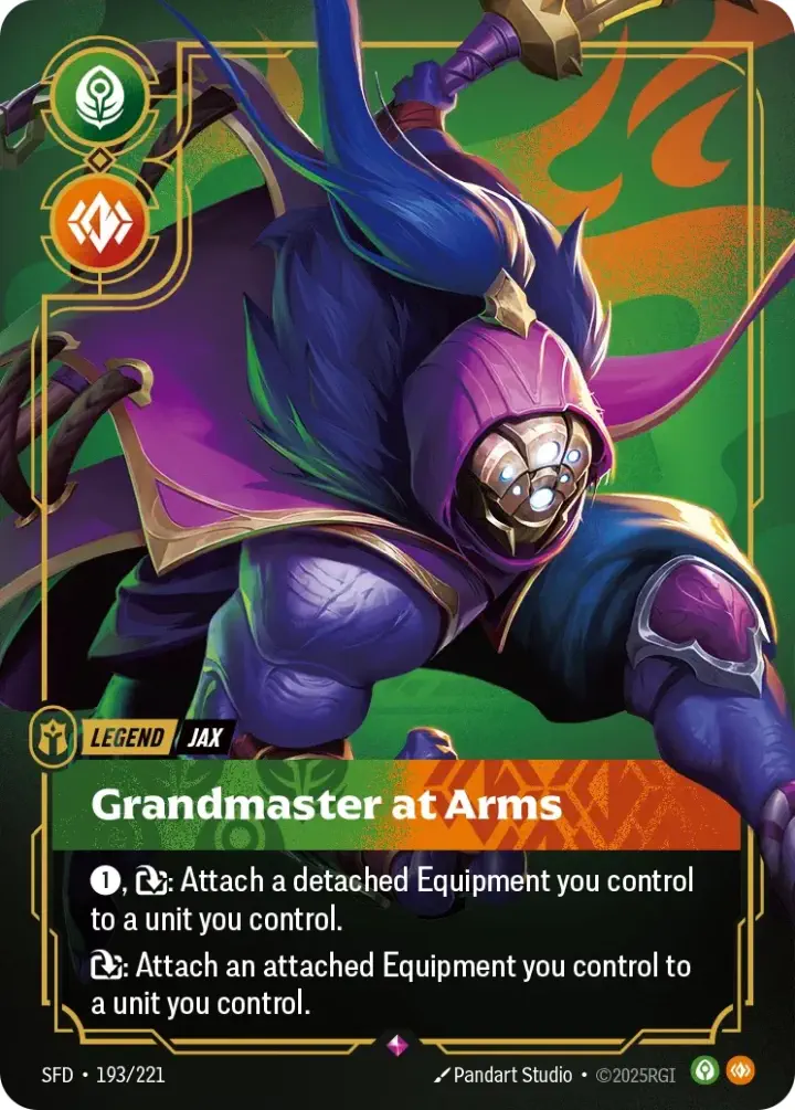 Jax, Grandmaster at Arms (V.1 - Rare)