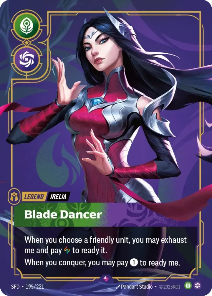 Irelia, Blade Dancer (V.1 - Rare)