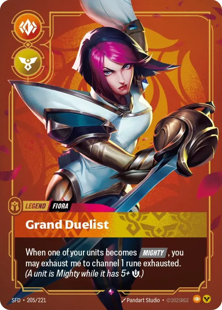 Fiora, Grand Duelist (V.1 - Rare)