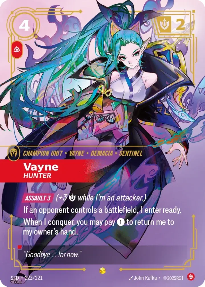 Vayne, Hunter (V.1 - Showcase)