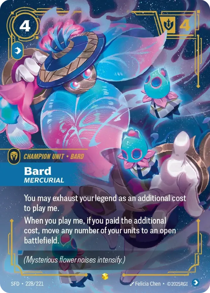 Bard, Mercurial (V.2 - Showcase)