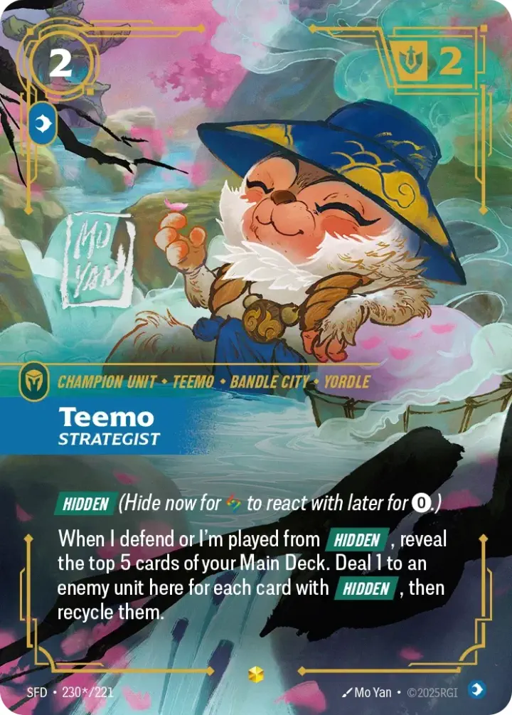 Teemo, Strategist (V.2 - Signed Showcase)
