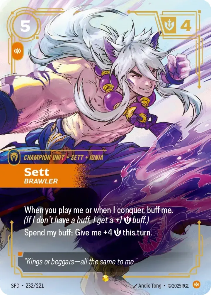 Sett, Brawler (V.1 - Showcase)