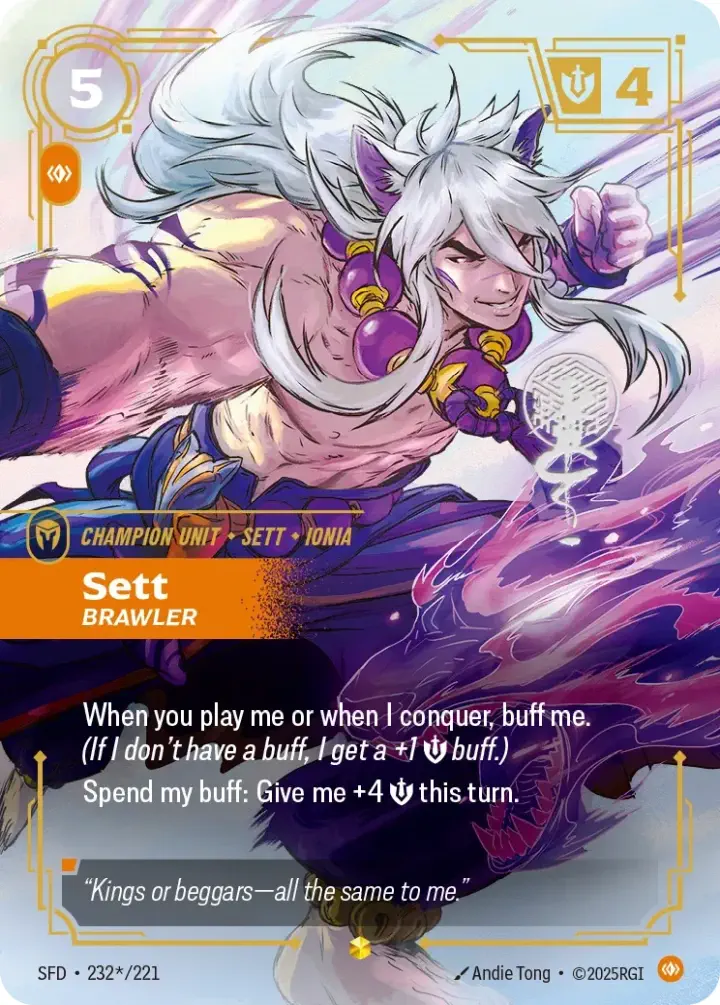 Sett, Brawler (V.2 - Signed Showcase)