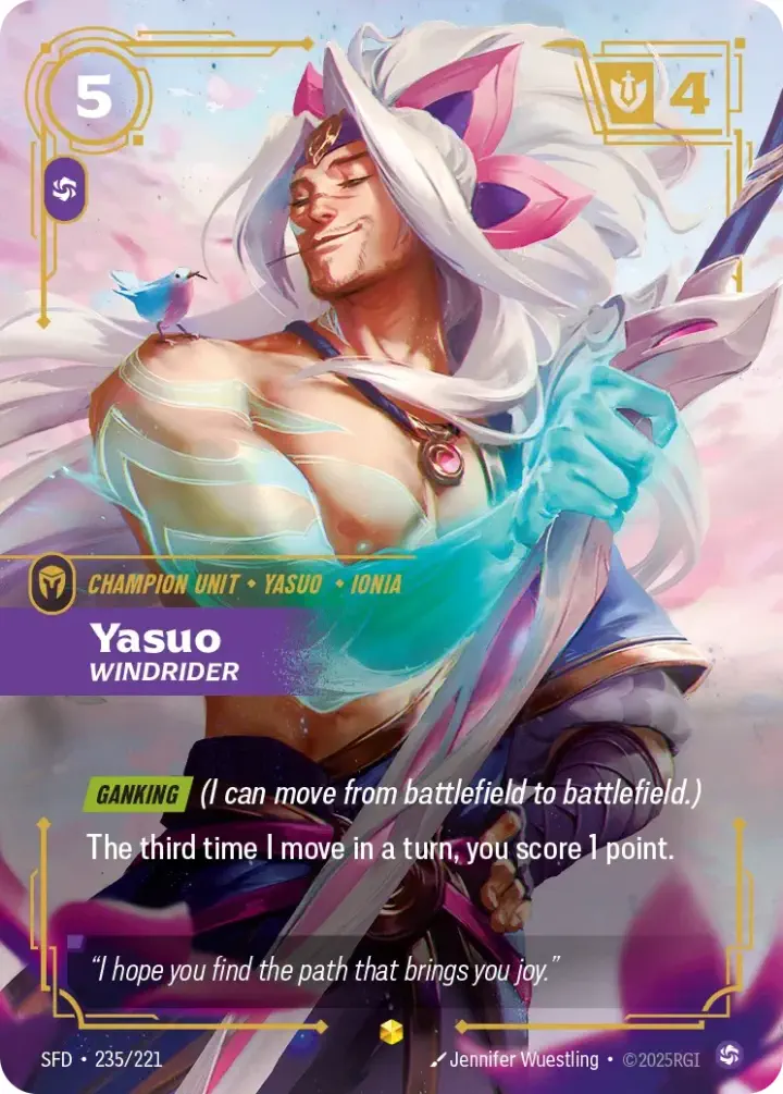 Yasuo, Windrider (V.1 - Showcase)