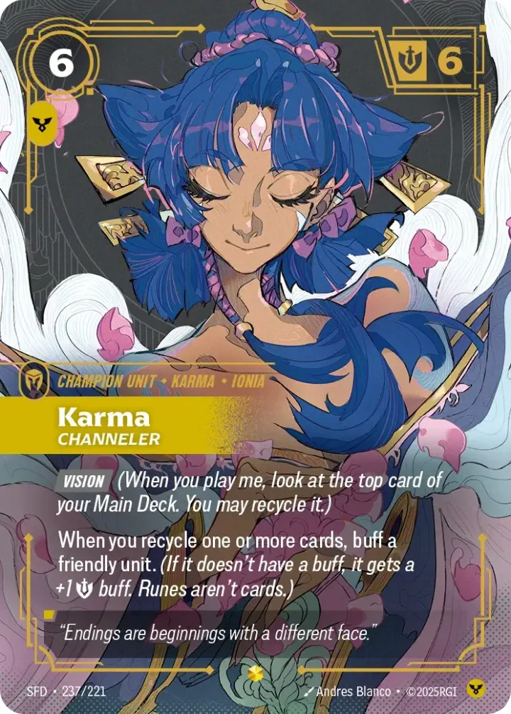 Karma, Channeler (V.1 - Showcase)