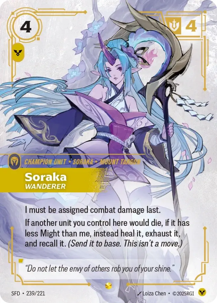 Soraka, Wanderer (V.2 - Showcase)