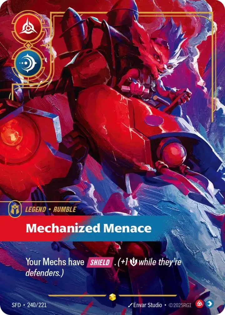 Rumble, Mechanized Menace (V.2 - Showcase)