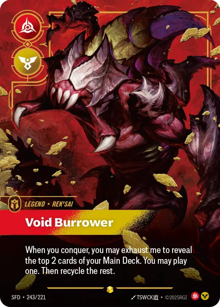 Rek'Sai, Void Burrower (V.2 - Showcase)