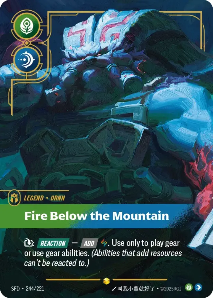 Ornn, Fire Below the Mountain (V.2 - Showcase)