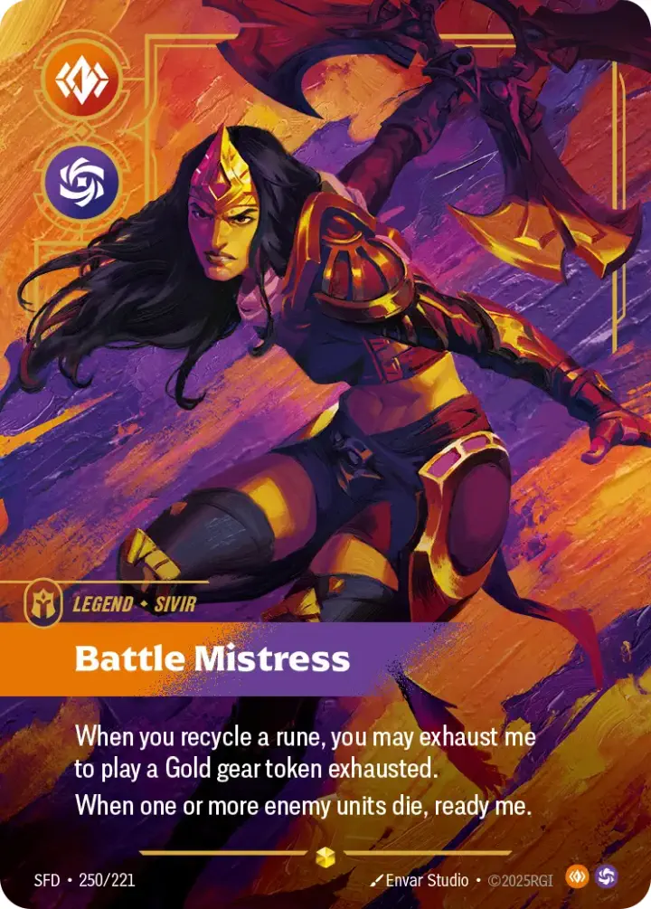 Sivir, Battle Mistress (V.2 - Showcase)