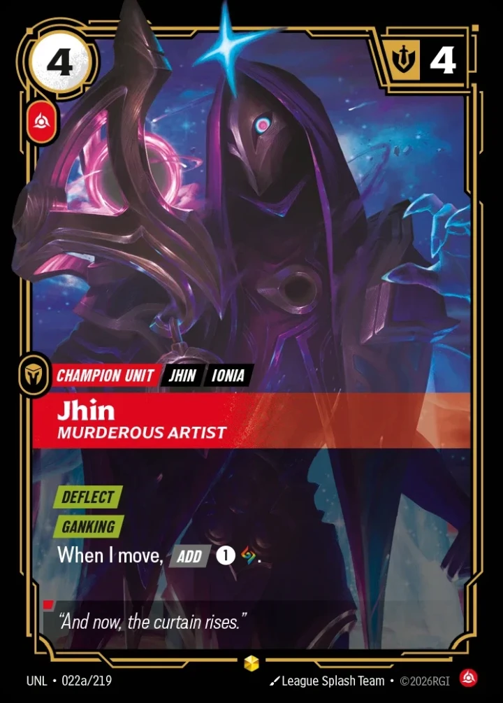 Jhin, Murderous Artist (V.2 - Showcase)