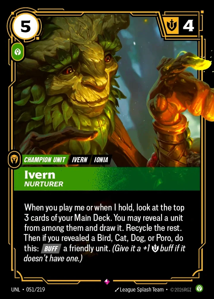 Ivern, Nurturer (V.1 - Rare)