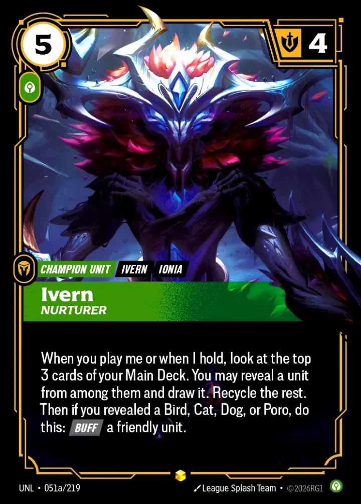 Ivern, Nurturer (V.2 - Showcase)