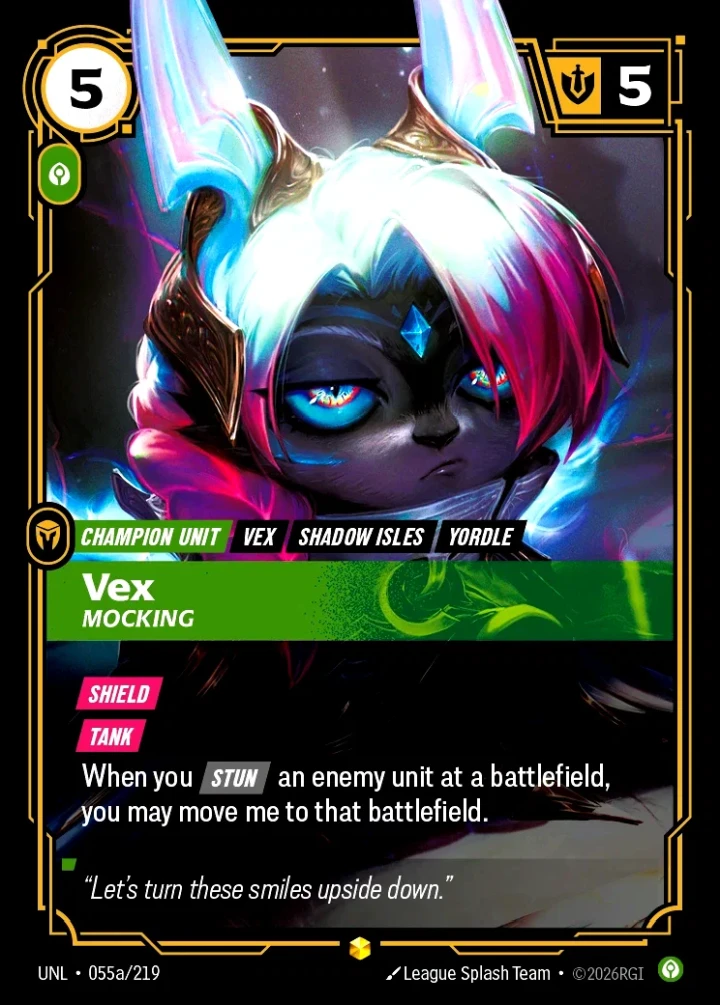 Vex, Mocking (V.2 - Showcase)