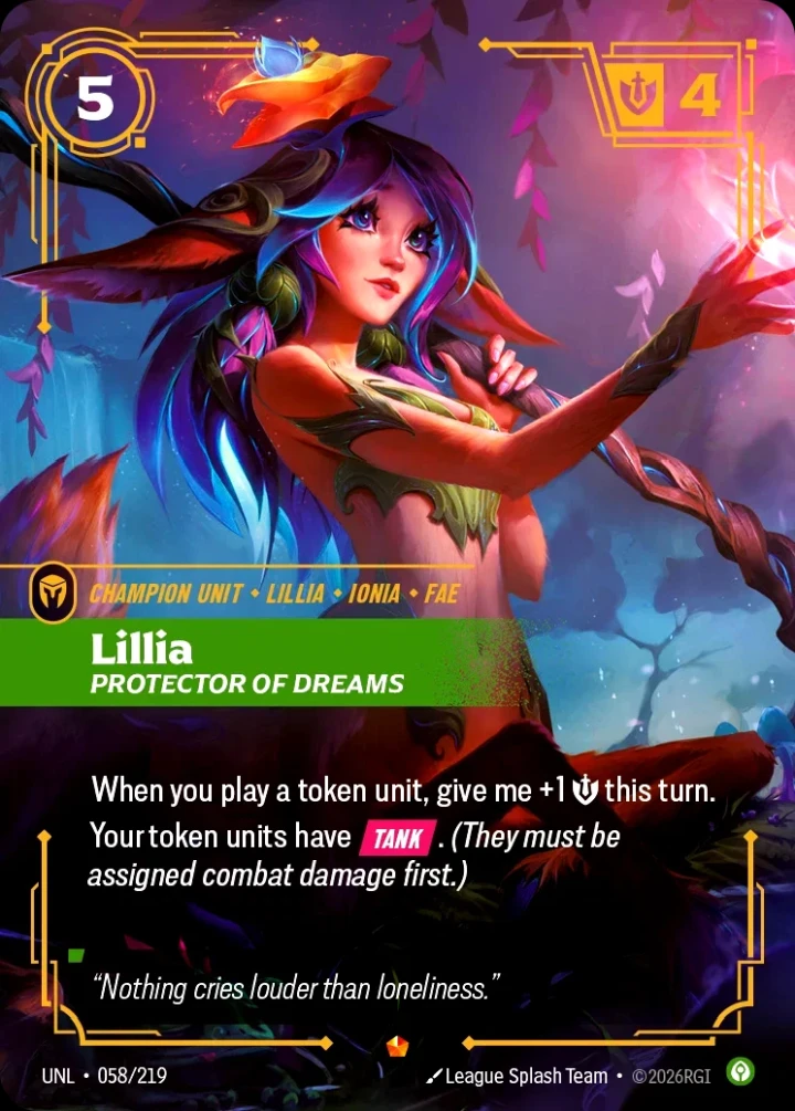 Lillia, Protector of Dreams (V.1 - Epic)