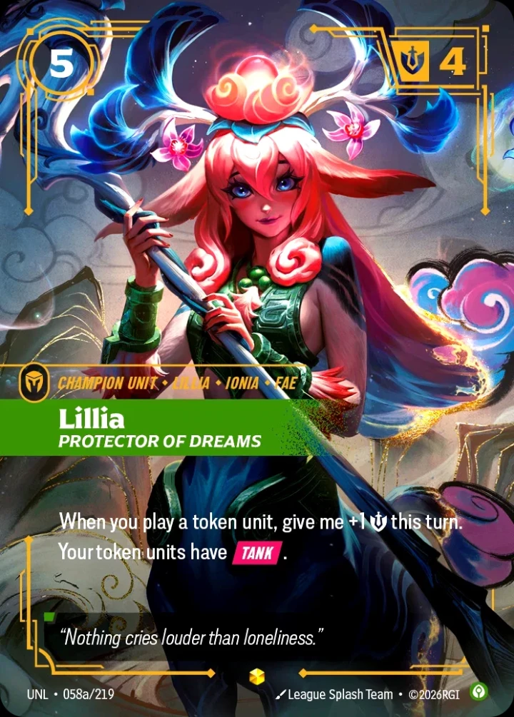 Lillia, Protector of Dreams (V.2 - Showcase)