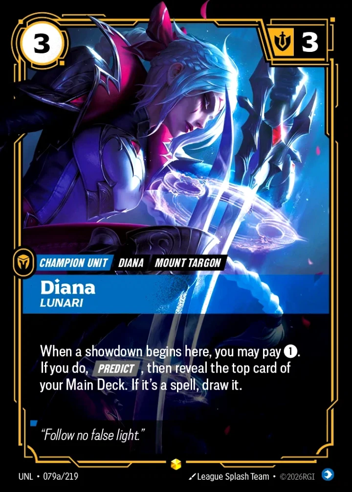 Diana, Lunari (V.2 - Showcase)