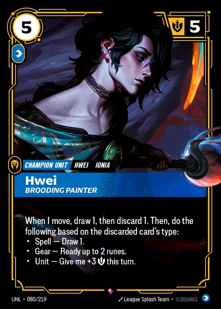 Hwei, Brooding Painter