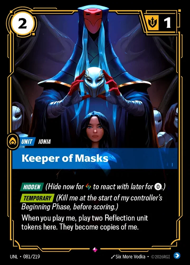 Keeper of Masks