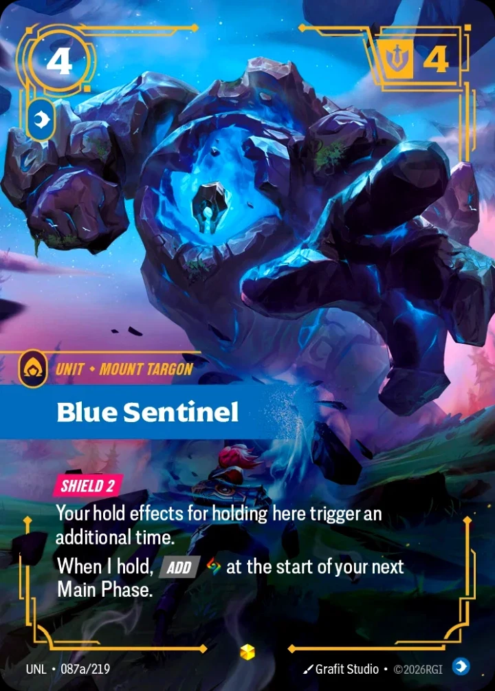 Blue Sentinel (V.2 - Showcase)