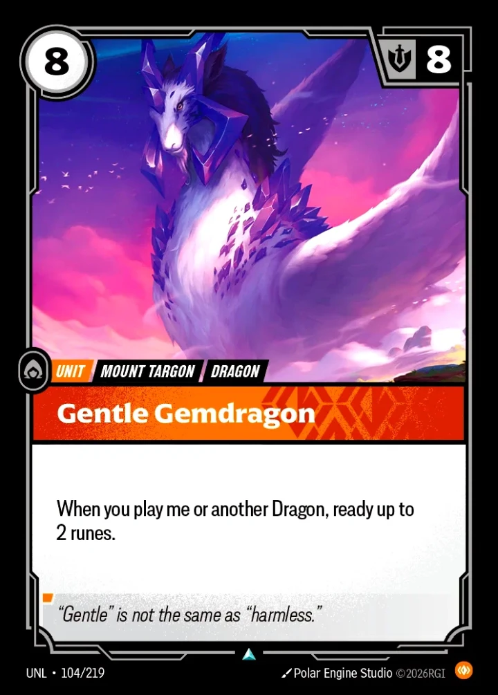 Gentle Gemdragon