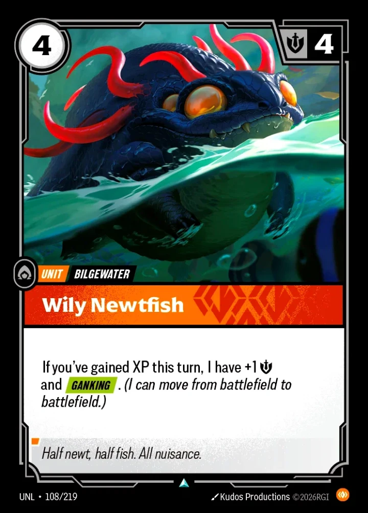 Wily Newtfish