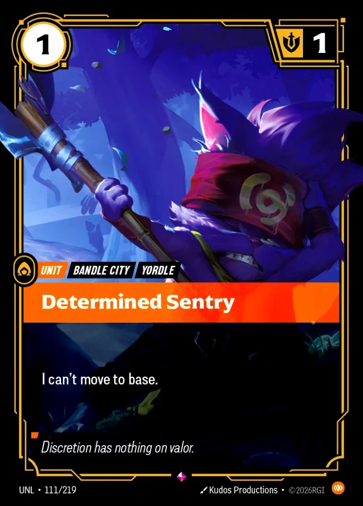 Determined Sentry