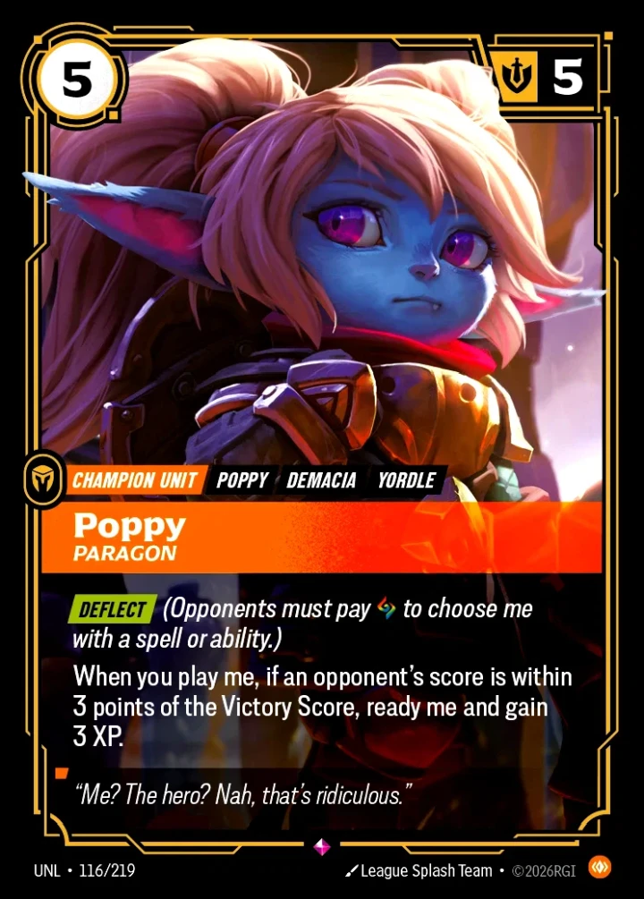 Poppy, Paragon (V.1 - Rare)