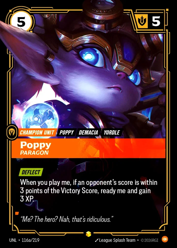 Poppy, Paragon (V.2 - Showcase)