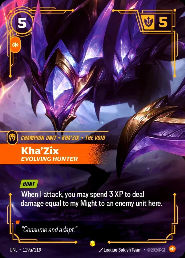 Kha'Zix, Evolving Hunter (V.2 - Showcase)