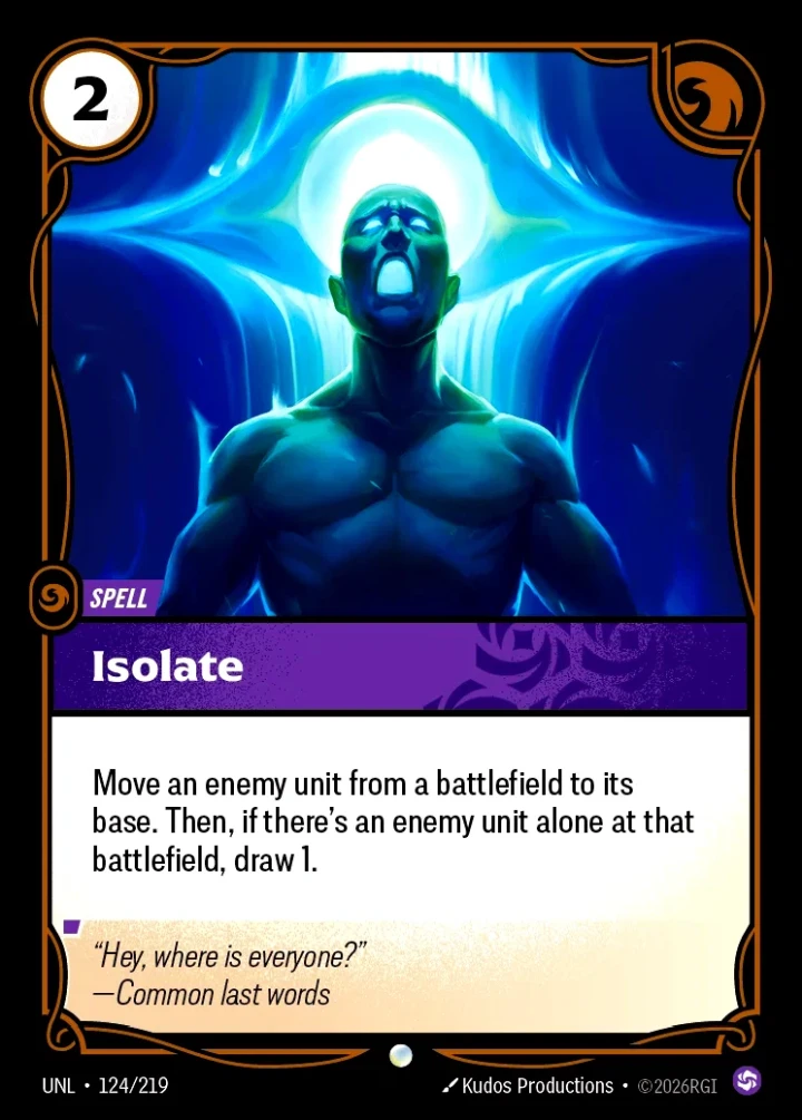 Isolate