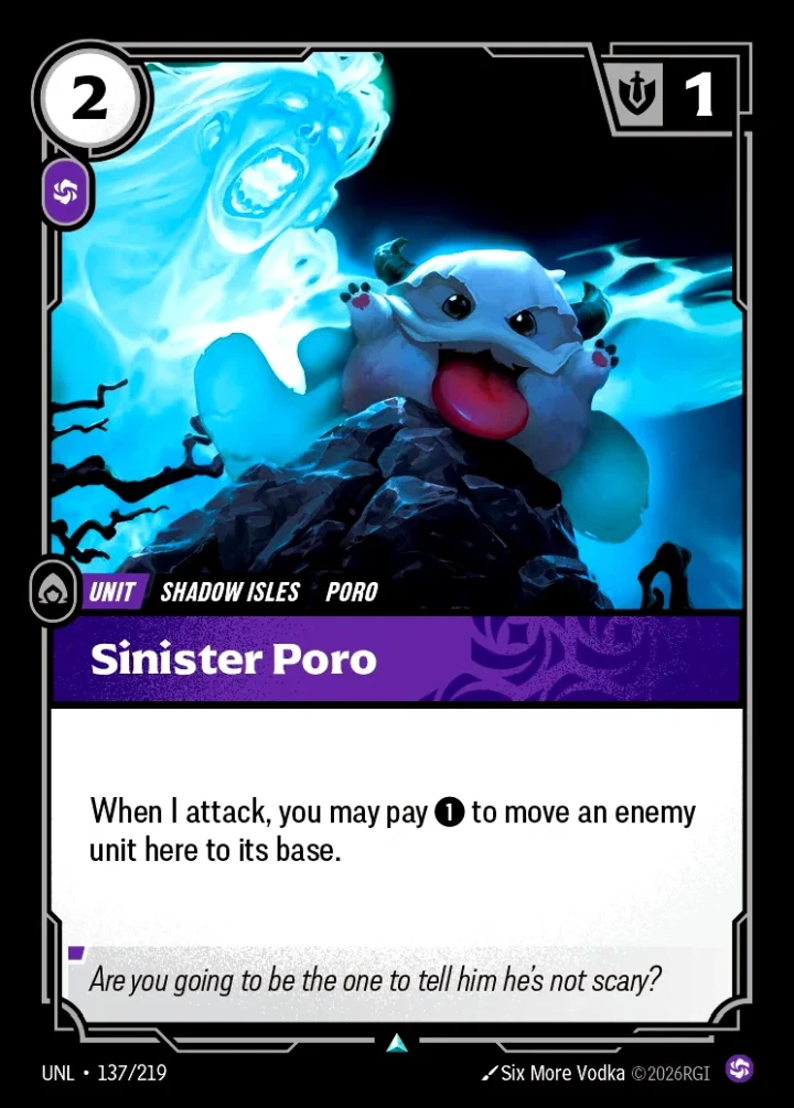 Sinister Poro
