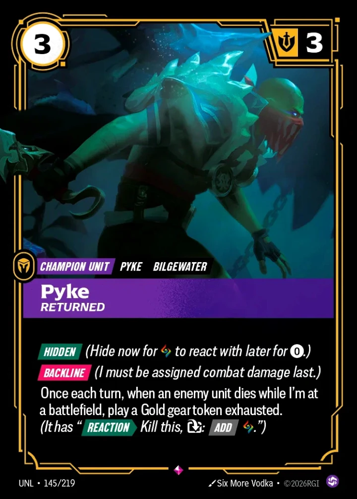 Pyke, Returned (V.1 - Rare)