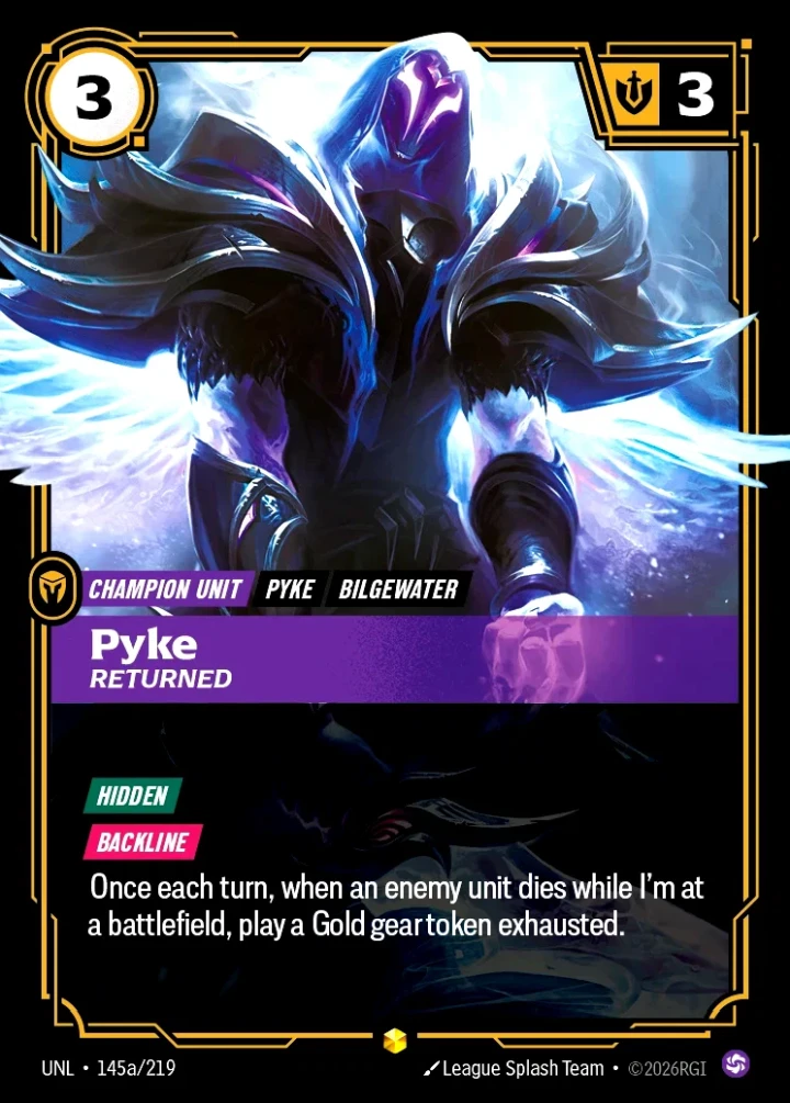 Pyke, Returned (V.2 - Showcase)