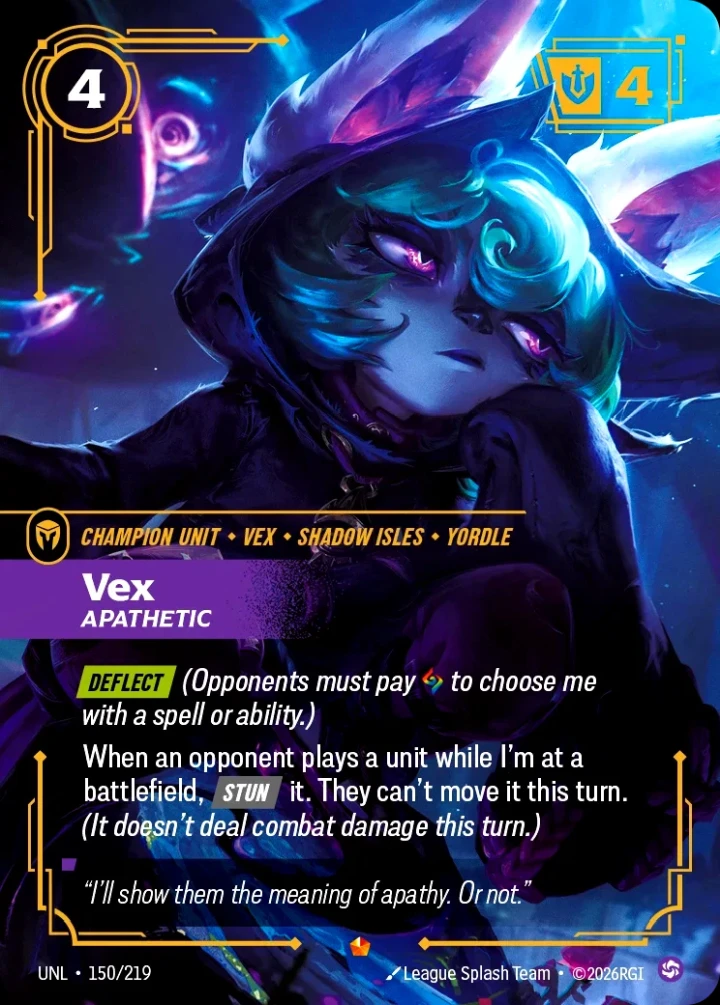 Vex, Apathetic (V.1 - Epic)