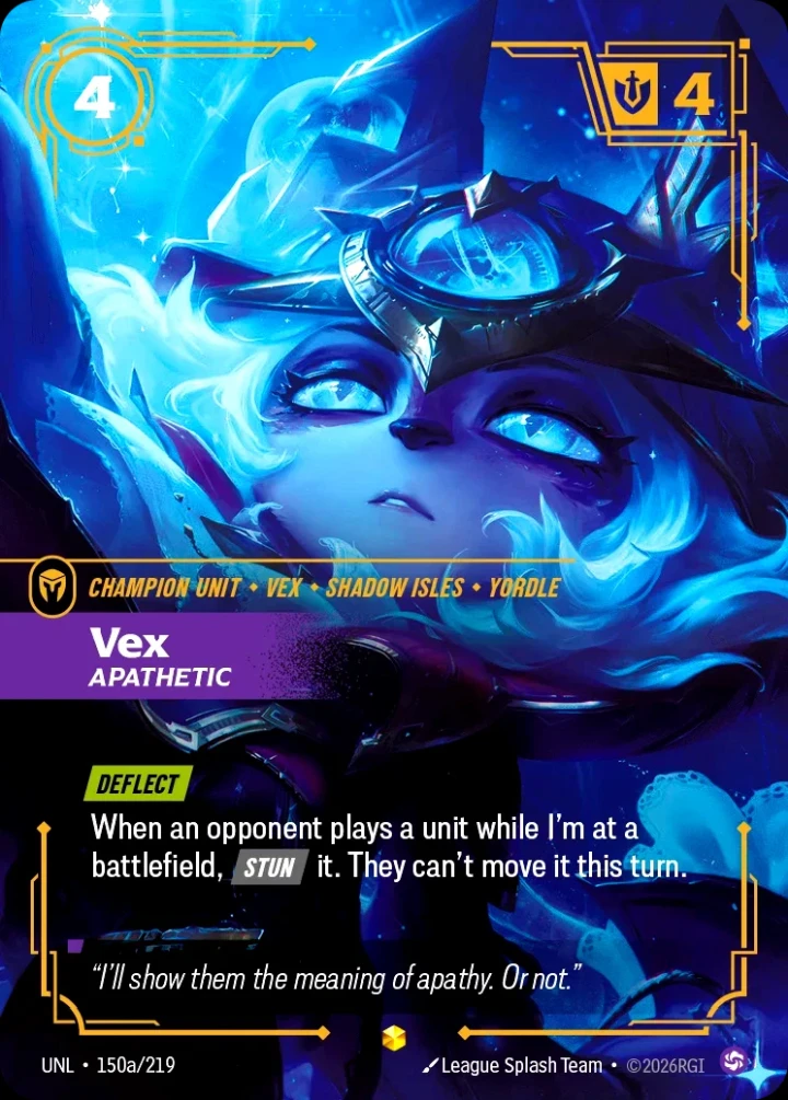 Vex, Apathetic (V.2 - Showcase)