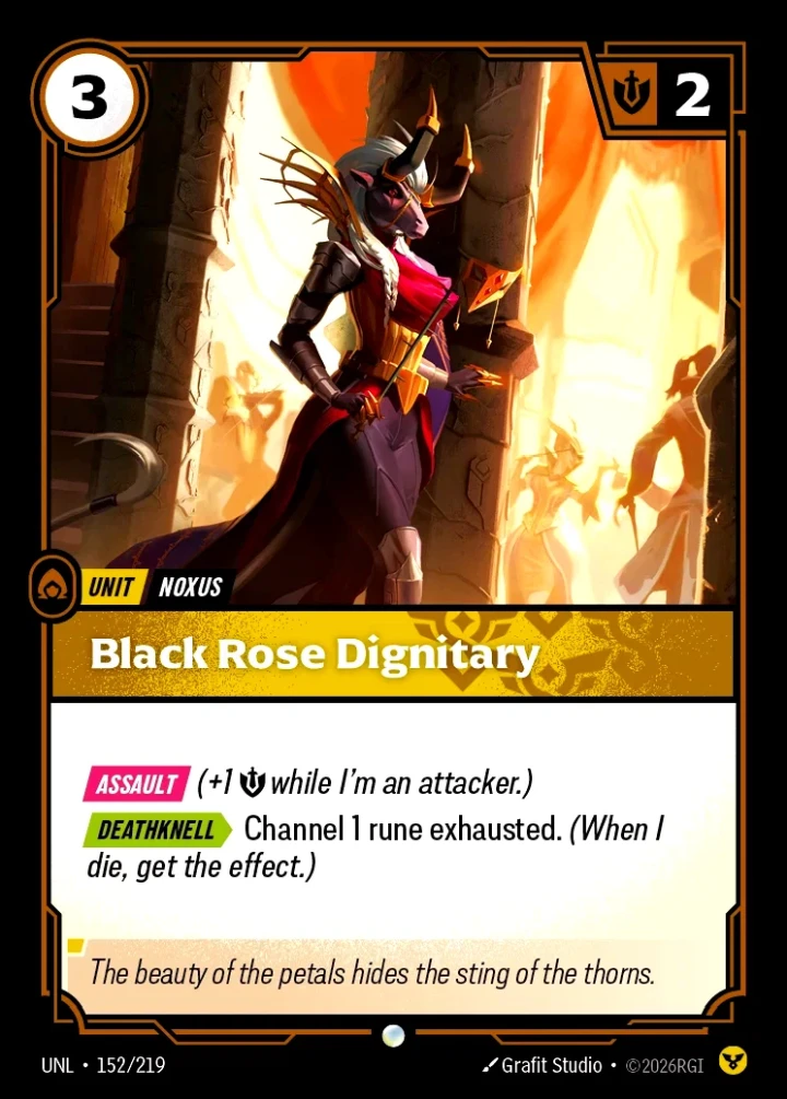 Black Rose Dignitary